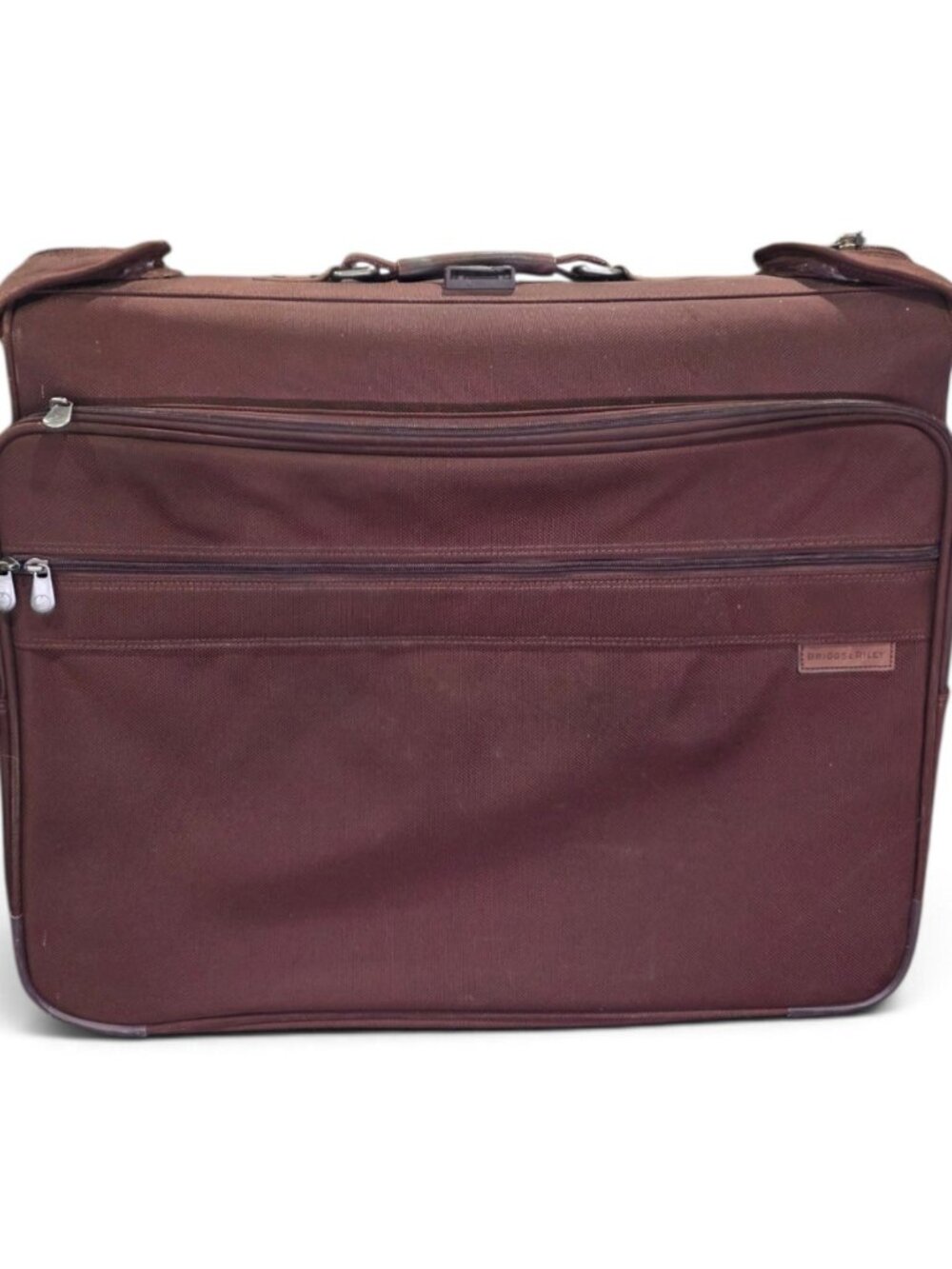 Briggs & Riley U76 24 Wheeled Garment Bag Burgundy Rolling Suitcase Luggage